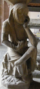 Germany Nurnberg - Holy Spirit Konrad Gross 1355 weeper